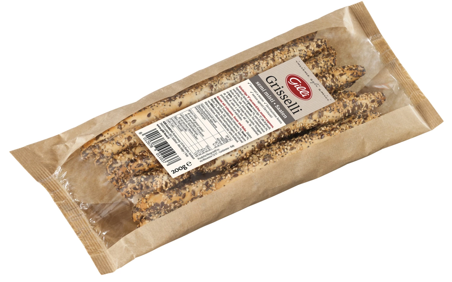 Grisselli Verschiedene Saaten, 200 G - Gilli 3 Grisselli Verschiedene Saaten, 200 G - Gilli