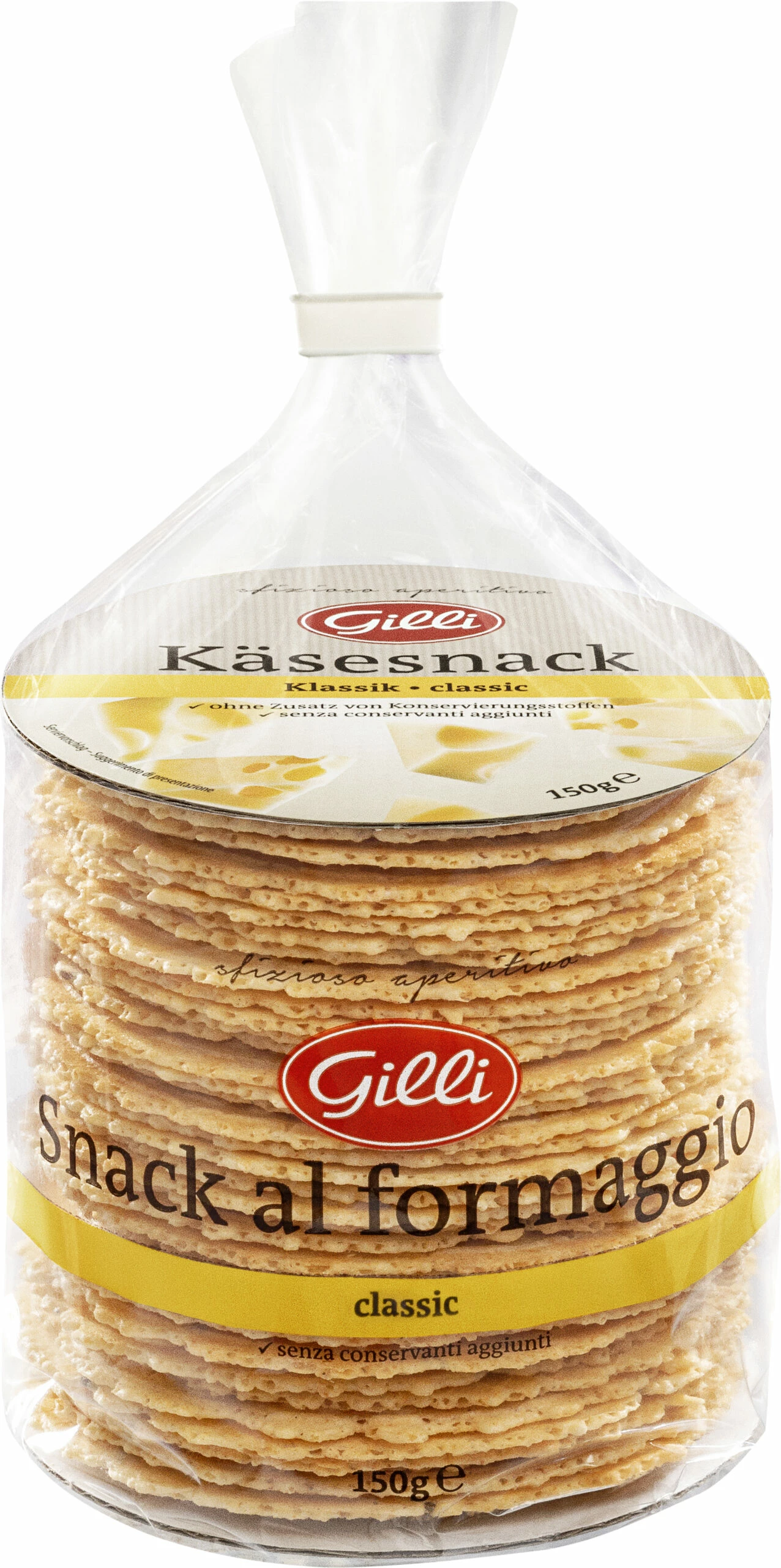 Käsesnack, 150g - Gilli 3 Käsesnack, 150g - Gilli