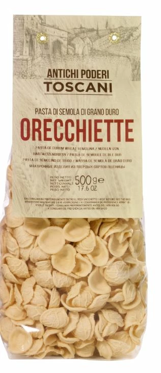 Orecchiette, Italienische Nudelspezialität, 500g - Antichi Poderi Toscani 3 Orecchiette, Italienische Nudelspezialität, 500g - Antichi Poderi Toscani