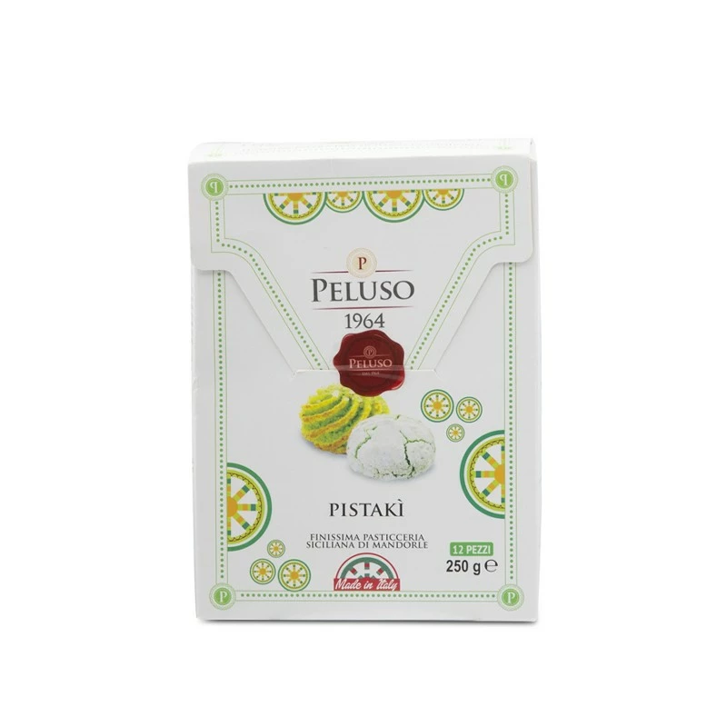 Pistakì, Handgemachtes Mandel- Und Pistaziengebäck Aus Sizilien, 250 G - Peluso1964 3 Pistakì, Handgemachtes Mandel- Und Pistaziengebäck Aus Sizilien, 250 G - Peluso1964