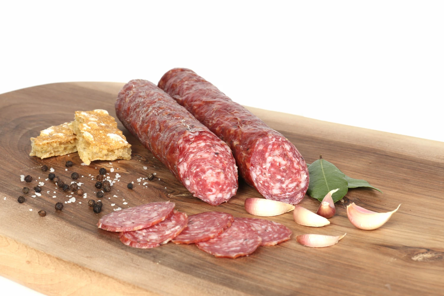 Knoblauchsalami, Vakuumiert, Ca. 180g - Metzgerei Rinner 4 Knoblauchsalami, Vakuumiert, Ca. 180g - Metzgerei Rinner - Image 2