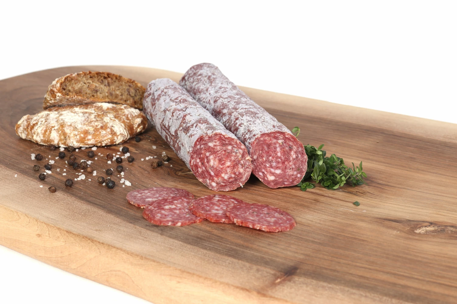 Haussalami Aus Schweinefleisch, Vakuumiert, Ca. 180g - Metzgerei Rinner 4 Haussalami Aus Schweinefleisch, Vakuumiert, Ca. 180g - Metzgerei Rinner - Image 2