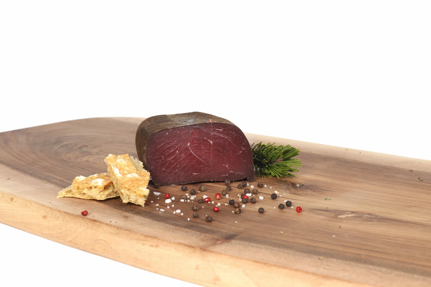 Geräucherter Hirschrohschinken, Vakuumiert, Ca. 250 Gr - Metzgerei Rinner 4 Geräucherter Hirschrohschinken, Vakuumiert, Ca. 250 Gr - Metzgerei Rinner - Image 2