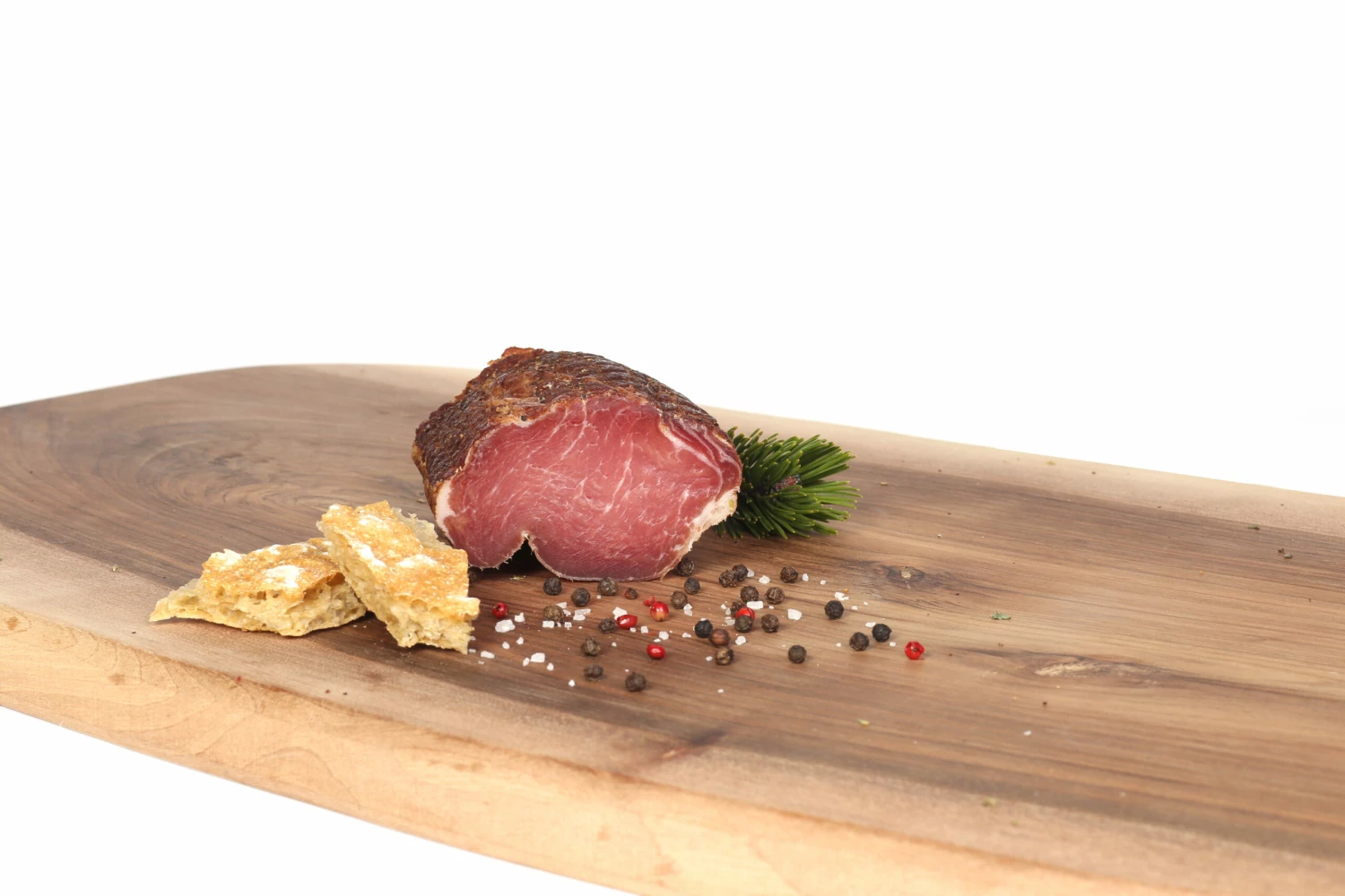 Kaiserstückl Geräucherter Schweinelachs, Ca. 300g - Metzgerei Rinner 4 Kaiserstückl Geräucherter Schweinelachs, Ca. 300g - Metzgerei Rinner - Image 2