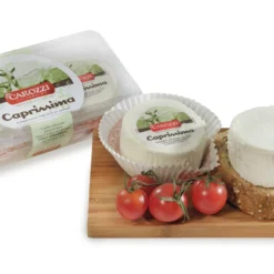 Ziegenweichkäse, 1 Stk. 80 G / 2 Stk. 160 G / 7 Stk 560 G - Carozzi Formaggi 6 Ziegenweichkäse, 1 Stk. 80 G / 2 Stk. 160 G / 7 Stk 560 G - Carozzi Formaggi -Essen Verkaufsgeschäft 630 12 Caprino caprissima vasch 2 pz 80g