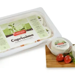 Ziegenweichkäse, 1 Stk. 80 G / 2 Stk. 160 G / 7 Stk 560 G - Carozzi Formaggi 7 Ziegenweichkäse, 1 Stk. 80 G / 2 Stk. 160 G / 7 Stk 560 G - Carozzi Formaggi -Essen Verkaufsgeschäft 642 00 Caprino caprissima vasch 7pz 80g