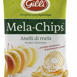 Gilli Apfelchips Golden Delicious - Knusprige Apfelringe Aus Südtirol, 40g