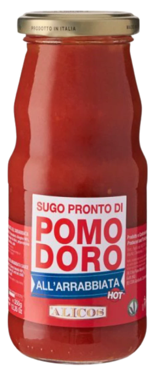 Sugo All' Arrabbiata, BIO, 350g - Alicos 3 Sugo All' Arrabbiata, BIO, 350g - Alicos
