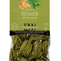 Bärlauch Fettuccine, Eier- & Kräuterbandnudeln, 330g - Eggerhof