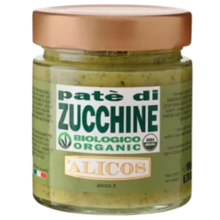 Zucchinicreme, Paté Aus Zucchini, BIO, 190g - Alicos