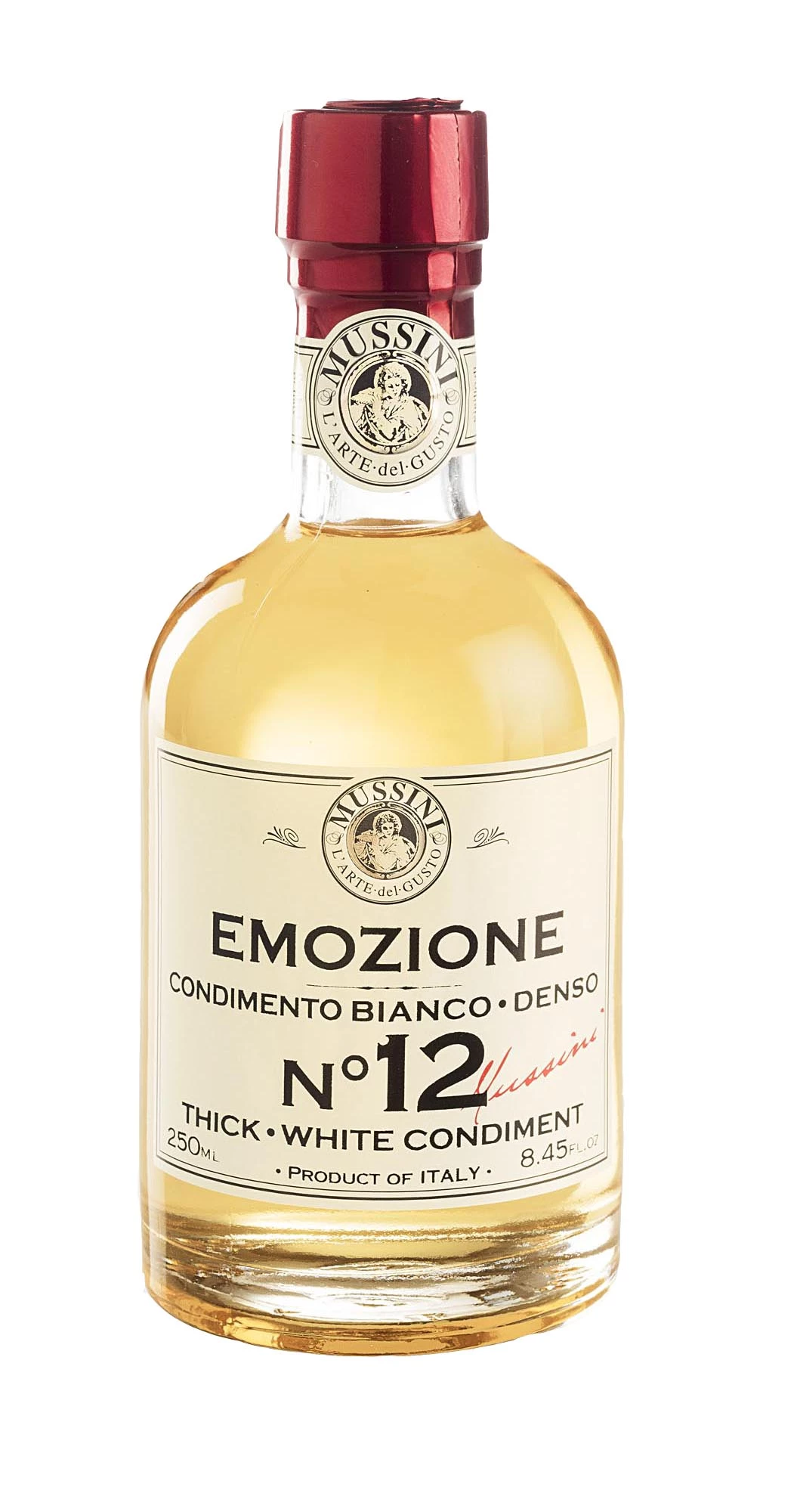 Weißer Balsamicoessig Aus Modena Emozione N°12, 250 Ml - Mussini 3 Weißer Balsamicoessig Aus Modena Emozione N°12, 250 Ml - Mussini