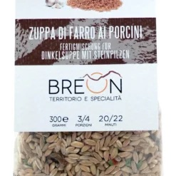 Dinkelsuppe Mit Steinpilzen, Fertige Mischung Dinkelsuppe Mit Steinpilzen, 300g - Breon