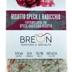 Risotto Speck & Radicchio, Fertige Mischung Für Risotto Mit Speck Und Radicchio, 300g - Breon