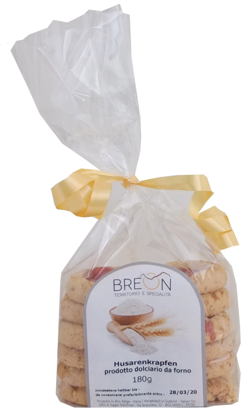 Husarenkrapfen, Mürbteig Kulleraugen Aus Süditrol, 180g - Breon 3 Husarenkrapfen, Mürbteig Kulleraugen Aus Süditrol, 180g - Breon