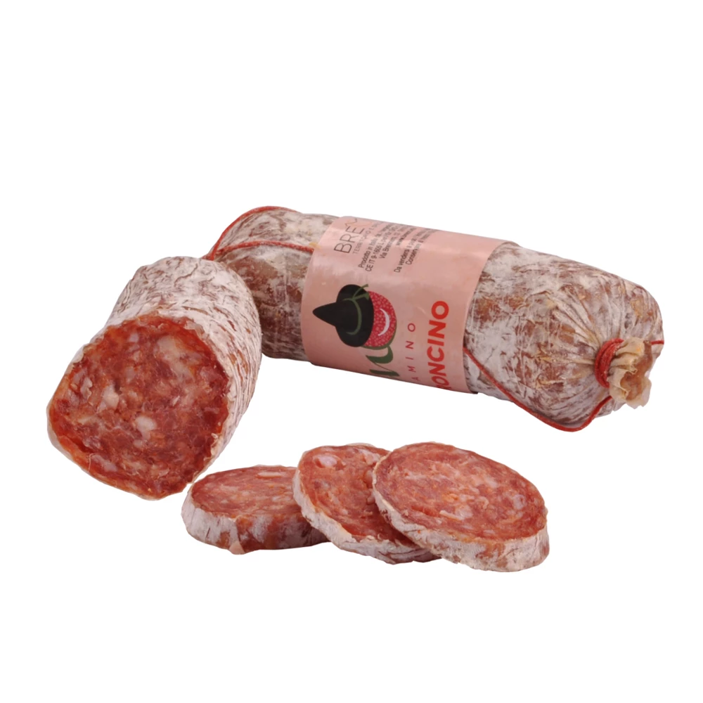"Tino Peperoncino", Schweinesalami Mit Chili, Ca. 200g - Breon 3 "Tino Peperoncino", Schweinesalami Mit Chili, Ca. 200g - Breon