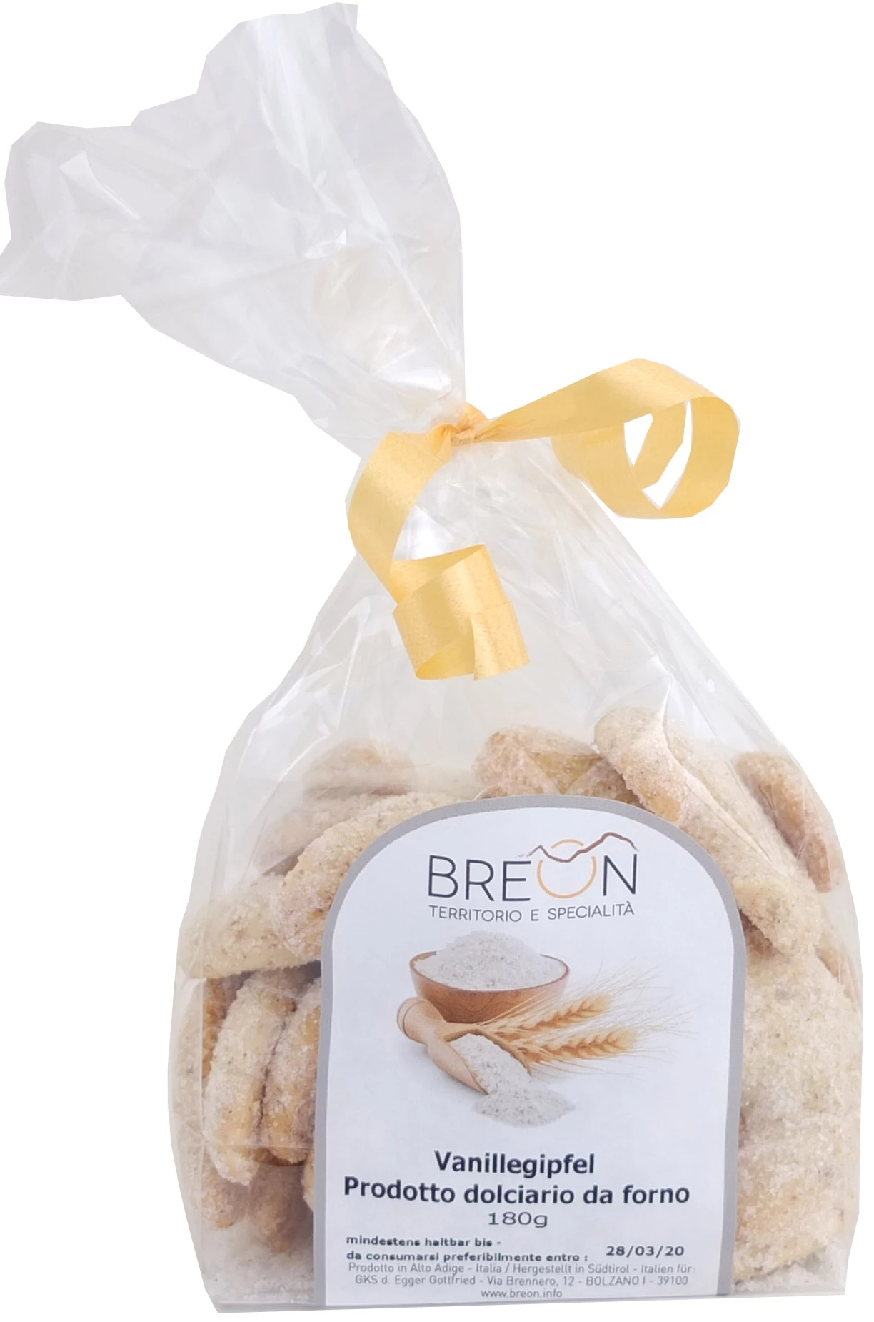 Vanillegipfel, Keksspezialität Aus Süditrol, 180g - Breon 3 Vanillegipfel, Keksspezialität Aus Süditrol, 180g - Breon