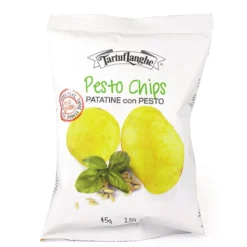 Chips Mit Pesto Aus Basilico Genovese DOP 45g Oder 100g - Tartuflanghe
