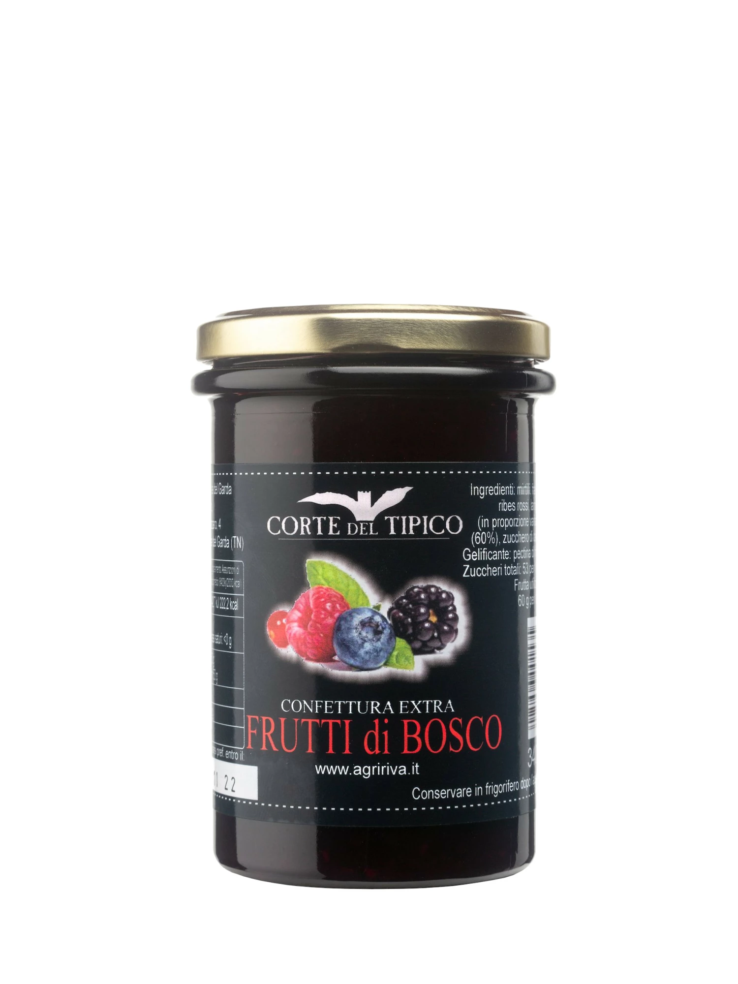 Waldbeeren Marmelade, Glas, 340 G - Agraria Riva Del Garda 3 Waldbeeren Marmelade, Glas, 340 G - Agraria Riva Del Garda