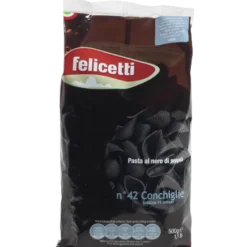 Tintenfisch Muschelnudeln Aus Hartweizengrieß, 500g - Felicetti