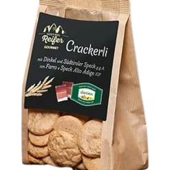 Crackerli Mit Dinkel Und Südtiroler Speck G.g.A. Ca. 100 G - Reifer Gourmet