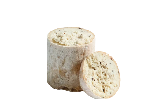 "Crutin" Hartkäse Aus Kuh- & Ziegemilch Mit Naturschimmel & Trüffelsplitter, Ca. 300 G. - Degust 3 "Crutin" Hartkäse Aus Kuh- & Ziegemilch Mit Naturschimmel & Trüffelsplitter, Ca. 300 G. - Degust