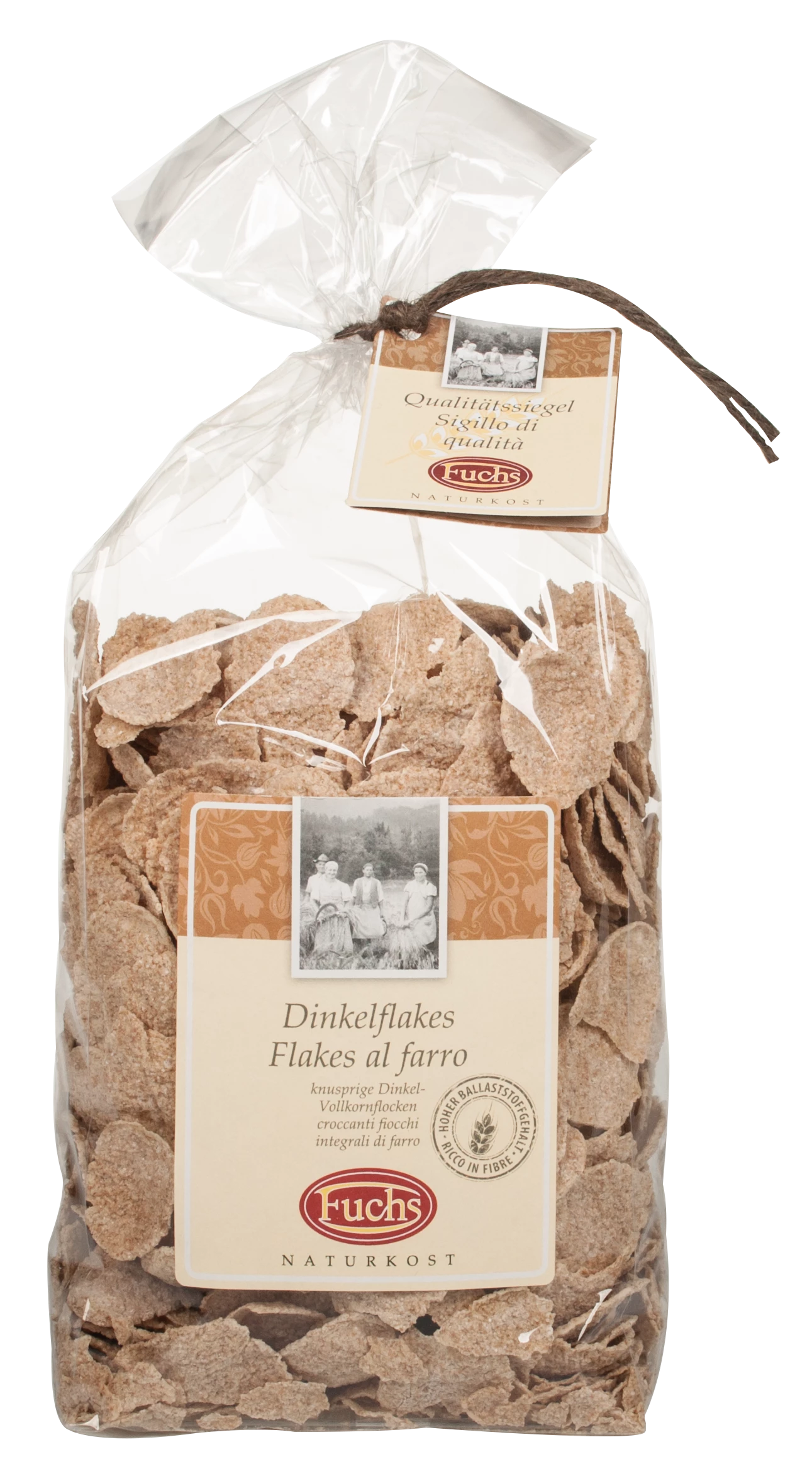 Dinkel-Cornflakes, 300g - Fuchs 3 Dinkel-Cornflakes, 300g - Fuchs