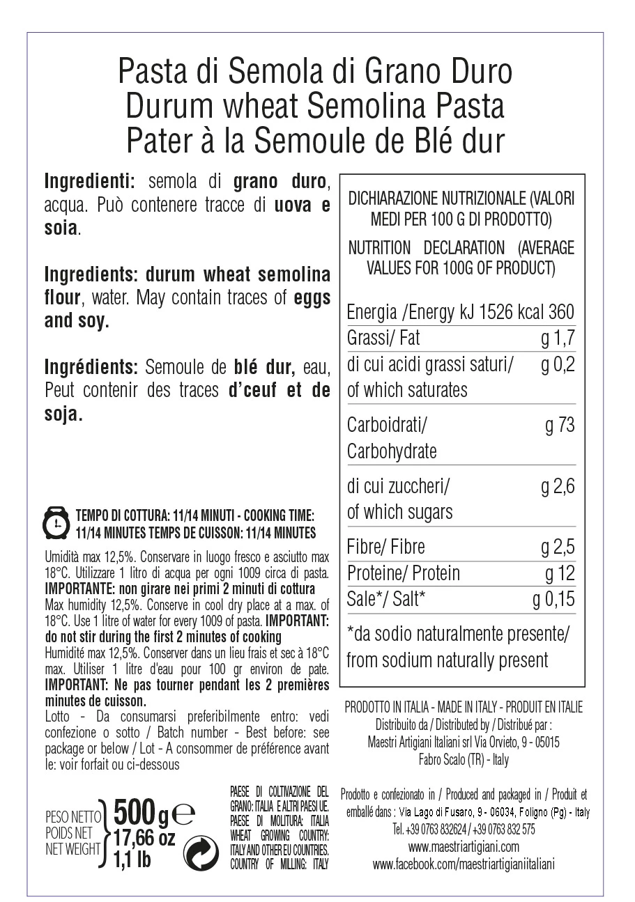 Pici 500 G - Maestri Artigiani Italiani 4 Pici 500 G - Maestri Artigiani Italiani - Image 2