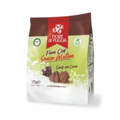 Fiore Ciok, GLUTEN- & LAKTOSEFREI Schokoladenkekse, 175g - Fiore Di Puglia