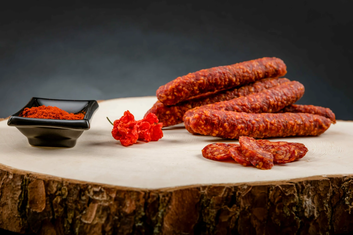 Kaminwurzen Pikant Mit Chili Und Knoblauch 340gr. 5 Stk. - Metzgerei Mair 4 Kaminwurzen Pikant Mit Chili Und Knoblauch 340gr. 5 Stk. - Metzgerei Mair - Image 2