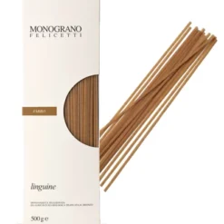 Dinkel Linguine, Flache Dinkelbandnudeln, 500g - Felicetti