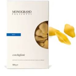 Conchiglioni BIO Matt, Große Muschelnudeln Aus Hartweizengrieß, 500g - Felicetti