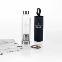 Glasflasche Mit Teesieb, 550ml - Monthea