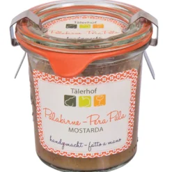 Handgemachte Fruchtmostarda Von Der Palabirne, 120ml - Tälerhof