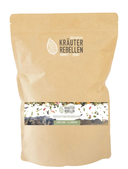 Nachfüll-Packung Sportlerin, Kräuteraufguss, 54g - Kräuterrebellen 3 Nachfüll-Packung Sportlerin, Kräuteraufguss, 54g - Kräuterrebellen