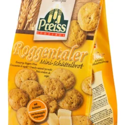 Südtiroler Roggentaler Mit Reibkäse, Knuspriges Kleingepäck, 150g - Preiss