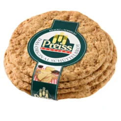 Original Südtiroler Schüttelbrot, Knuspriges Roggenmisch-Fladenbrot Mit Kümmel, 200g - P