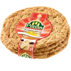 Südtiroler Vollkornschüttelbrot, Weizen-Roggenmisch-Fladenbrot - Preiss