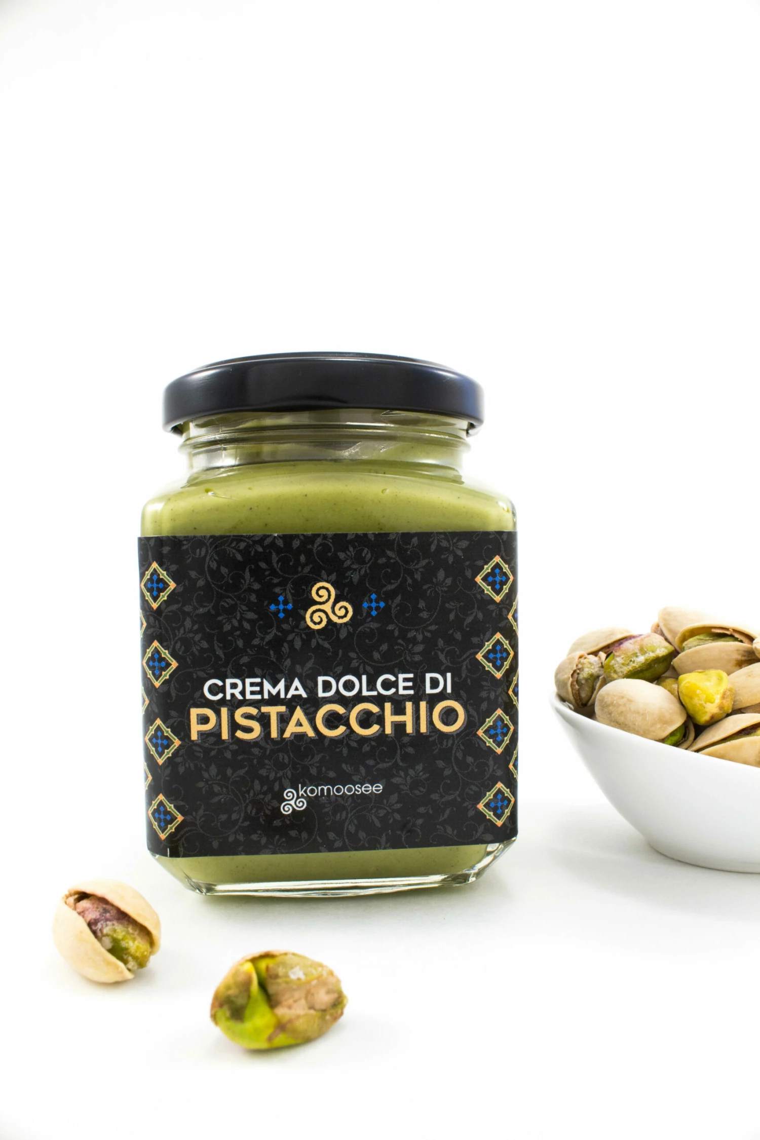 Pistaziencreme, Glas, 190 G - Komoosee - LETZTE STÜCKE!! 3 Pistaziencreme, Glas, 190 G - Komoosee - LETZTE STÜCKE!!