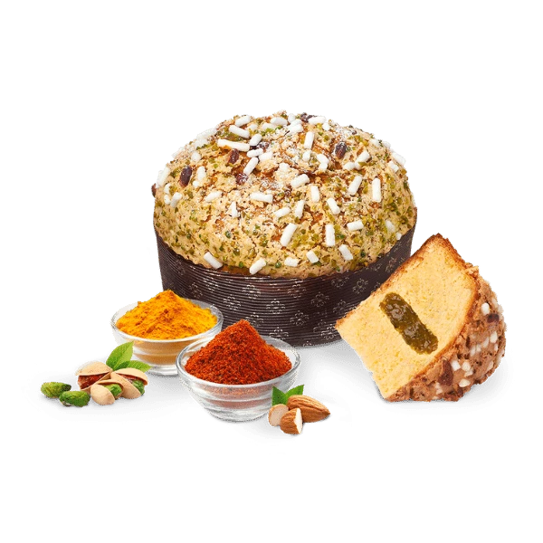 Panettone Veneziana Mit Pistazien Aus Bronte 600 G - Loison 3 Panettone Veneziana Mit Pistazien Aus Bronte 600 G - Loison