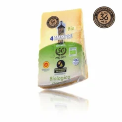 Parmesan, Parmigiano Reggiano DOP BIO über 36 Monate Gereift, 1 Kg - Caseificio 4 Madonne