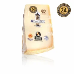 Parmesan, Parmigiano Reggiano DOP über 24 Monate Gereift - Caseificio 4 Madonne