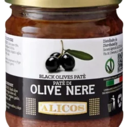 Paste Aus Schwarzen Oliven, 180g - Alicos