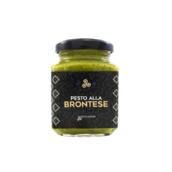 Pesto Alla Brontese, Mit Pistazien Aus Bronte, Glas, 190 G - Komoosee - LETZTE STÜCKE!!