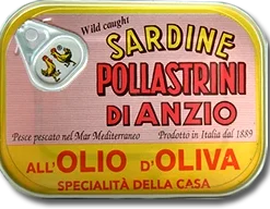 Sardinen In Olivenöl, 100 G-Dose - Pollastrini