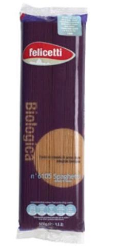 BIO Spaghetti, Nudeln Aus Vollkorn-Hartweizengrieß, 500g - Felicetti 3 BIO Spaghetti, Nudeln Aus Vollkorn-Hartweizengrieß, 500g - Felicetti