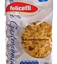 Nudeln In Schmetterlingform Aus Hartweizengrieß, 1kg - Felicetti