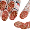 Feine Walnuss-Salami Aus Südtirol, Vakuumiert, Ca. 250g - Metzgerei Mair 2 Feine Walnuss-Salami Aus Südtirol, Vakuumiert, Ca. 250g - Metzgerei Mair -Essen Verkaufsgeschäft Walnuss Salami geschnitten