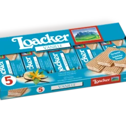 Köstliche Waffeln Mit Bourbon Vanille, 5 X 45g - Loacker