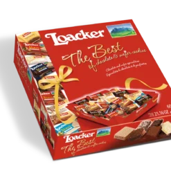 The Best Of 600g, Geschenkbox Mit Den Besten Köstlichkeiten - Loacker