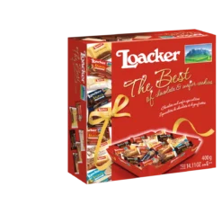 The Best Of 400g, Geschenkbox Mit Den Beliebtesten Loacker - Loacker